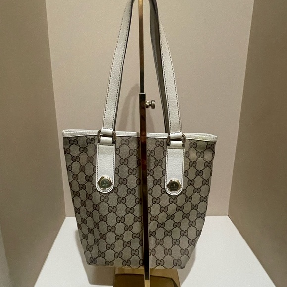 Gucci Charmy Canvas Tote - Picture 10 of 13